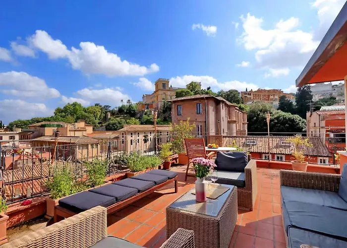 Trastevere Penthouse Amazing Terrace
