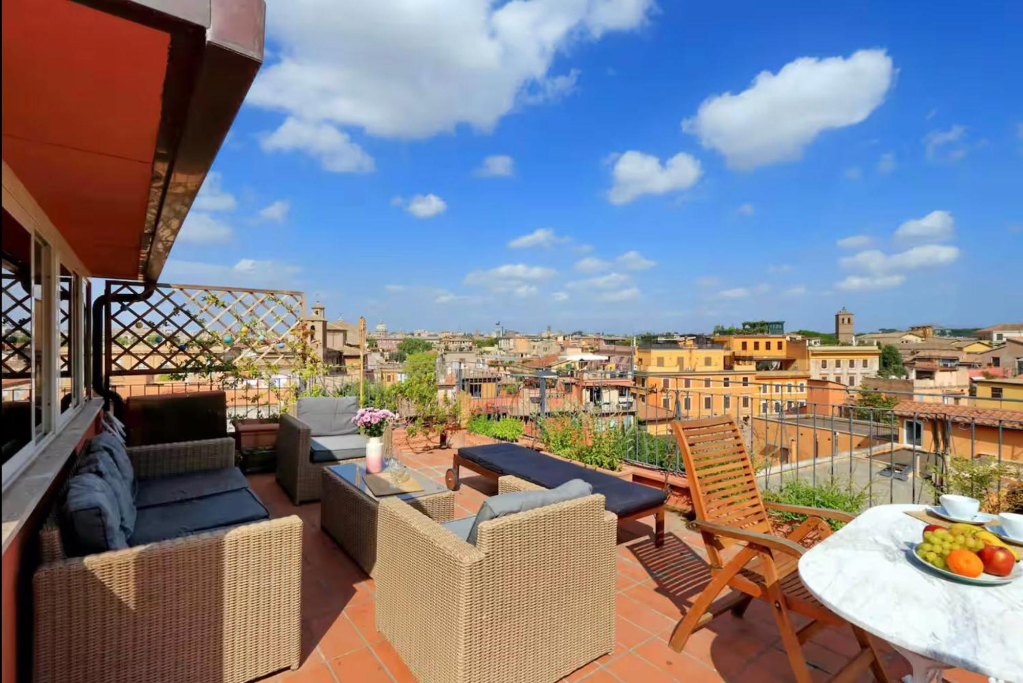 Trastevere Penthouse Amazing Terrace Appartement *